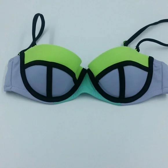 VICTORIA'S SECRET l Color Block Bra E4 - Picture 1 of 4